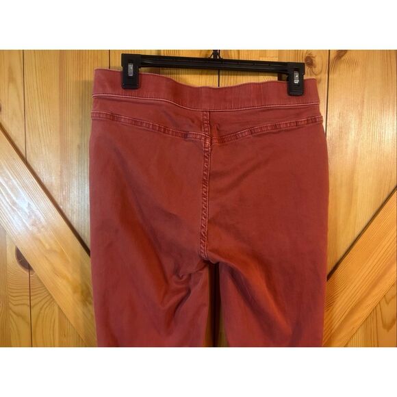 Soft Surroundings Women’s High Rise Redish Orange Pull On Pants Size Small (5927 - Picture 5 of 8